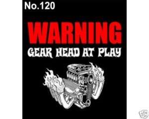 Hotrod Car racing motor engine novelty t shirt 120  