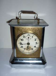 Antique Junghans Music Alarm Clock 1930`s Germany  