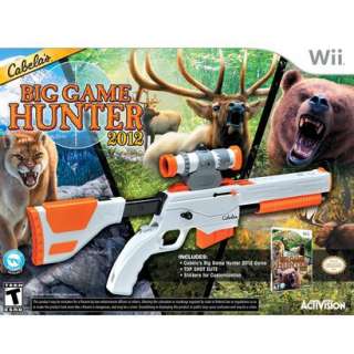 Cabelas Big Game Hunter 2012 with Top Shot Elite (Nintendo Wii 