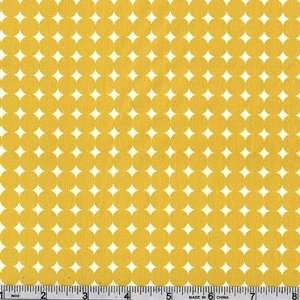  45 Wide Alexander Henry Mod Dot Yellow Fabric By The 