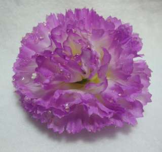 Light Purple Carnation Hair Flower  