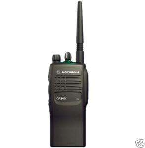 Motorola Two Way Radio GP340 VHF 136 174MHz+Accessories  