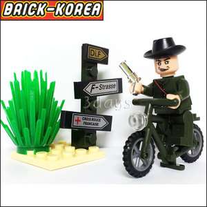 Bricks Block Building Toys Minifigures 827 Army Series set   Secret 