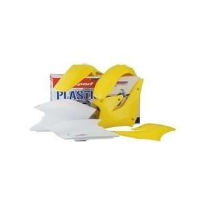  Polisport Plastic Kits Body Kit Yellow Automotive