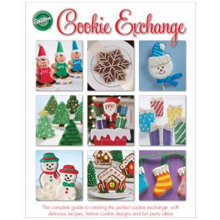 WILTON CHRISTMAS COOKIE EXCHANGE BOOK BAKING RECIPES  