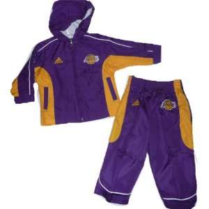com Los Angeles Lakers 2pc Windsuit Jacket & Pants Set 24 Month Baby 