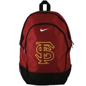  Nike Florida State Seminoles (FSU) Garnet NCAA Backpack 