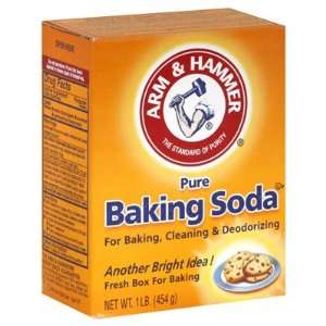 Arm & Hammer Baking Soda, Pure 16 Oz (Pack of 6)  Grocery 
