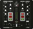 NEW BEHRINGER VMX100USB DJ PRO MIXER 2 CH USB INTERFACE