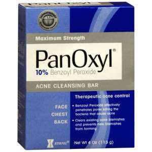 PanOxyl Acne Cleansing Bar 10% Benzoyl Peroxide 4oz NEW Exp 2013 