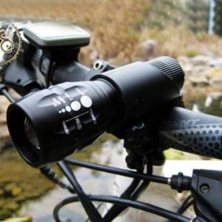   Q5 240 lumen LED Cycling BICYCLE HEAD LIGHT With Mount Clip  