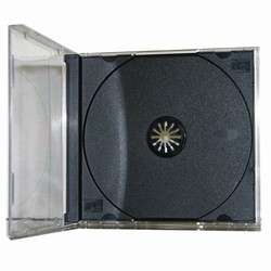 50 STANDARD Black CD Jewel Case  