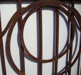 Antique Wrought Iron Panel / Gate 44.25 x 87.5  
