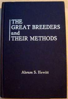 Great Breeders and Their Methods Calumet Tesio Aga Khan  