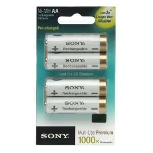   Energy 2000 mAh Pre Charged AA Rechargeable Batteries Electronics
