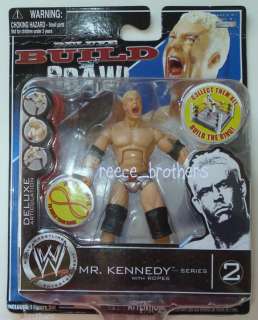 WWE DELUXE BUILD N BRAWL SERIES 2 MR. KENNEDY w/ ROPES  