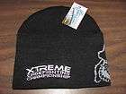 new uwc world xtreme extreme cage fighting mens teen black knit cap 