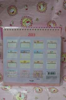   My Melody Table Desktop Calendar with Stickers and Notice Board  