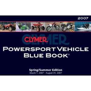  Clymer Sport Vehicle Blue Book MP2080301: Automotive