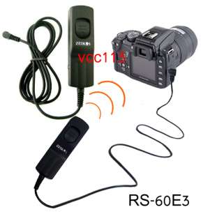 Remote Switch FOR CANON XT XTi XSi D400 D450 RS 60E3  