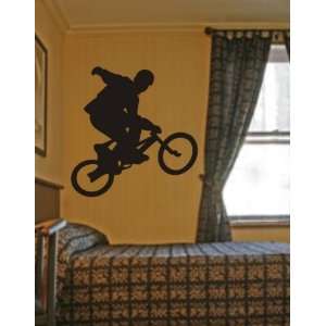  BMX Rider Decal Sticker Bike Bicycle X Games Racing Boy 
