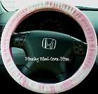 Car Steering Wheel Cover Pink Camo Nascar Print NEW