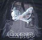 Casper The Friendly Ghost XL Black Mens T Shirt 1995 UCS Amblin