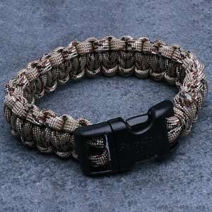 Para Cord Survival Bracelet Desert Camo 9 Inch  Sports 