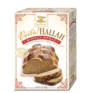 Voilà Hallah Simply Spelt Egg Bread Mix  Grocery 