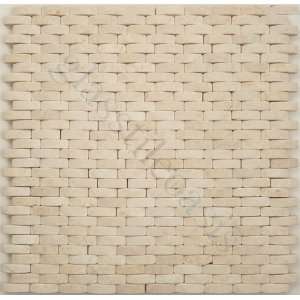   Brick Cream/Beige Brick Tumbled Stone   16917