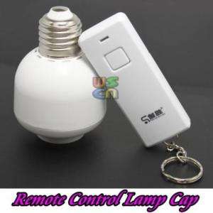 Remote Control Screw Lamp Cap Bulb Holder Light Switch  
