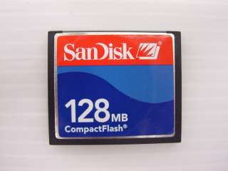 SanDisk 128MB Compact Flash CF Memory Card  