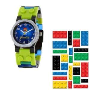  Lego Atlantis Kids Watch with Building Toy and Lego Brick 