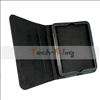 Black Folio Leather Carry Case Cover Stand for HP TouchPad  