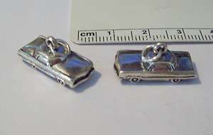 Sterling Silver Looks like 64 Chevy Chevrolet Car Charm  