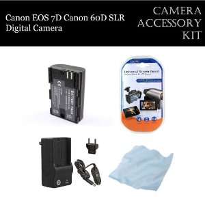  Canon EOS 7D Canon 60D SLR Digital Camera Kit, Include LP 