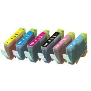  Canon 6 Pack BCI 6 Compatible Ink Cartridges for Pixma 
