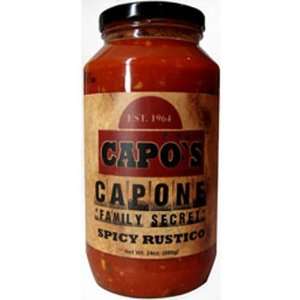 Capos Capone Family Secret Spicy Rustico  Grocery 