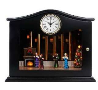 Mr. Christmas Animated Musical Chime Clock with Lights  