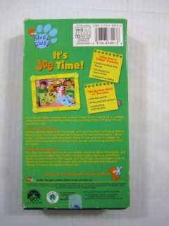 Blues Clues Its Joe Time Childrens VHS Tape VGC 097368769236  