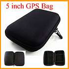   Black Hard Case Pouch Bag For 5 GPS Cobra 5550 Garmin nuvi 2450 MP5