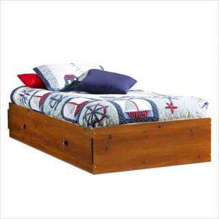 South Shore Sand Castle Mates Twin Bed in Sunny Pine 3642213 