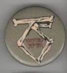 Twisted Sister   Vintage logo BUTTON Pin Pinback Badge  
