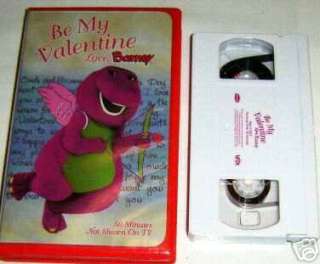 Be My Valentine, Love Barney Vhs Video~Only $2.75 Ship 045986020475 