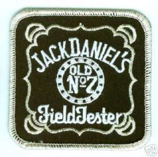 TENNESSEE WHISKEY JACK DANIELS FIELD TESTER PATCH  