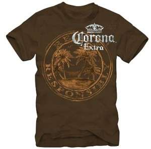 Corona Extra Mens T Shirt Relax Responsibly Beer NEW  