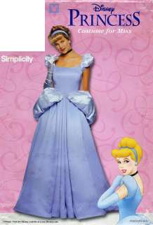    Disney Princess Cinderella Costume   Simplicity 9382 Sewing Pattern