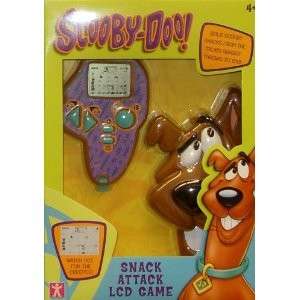 Snack Attack Lcd Game Scooby Doo New  