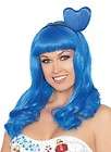 nwt women s costume wig candy girl katy perry blue