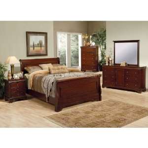 Coaster Furniture Versaille Sleigh Bedroom Set (King) 201481KE